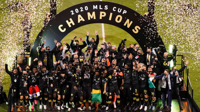 The Columbus Crew win 2020 MLS Cup